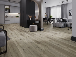 Mexen Bevil Oaks vinyl panel sample 1240 x 182 mm SPC 6.5 mm, IXPE backing 1.5 mm, 4-sided V-Beveled, Oak - F1036-S
