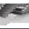 Mexen Velar L Sliding Shower Wall Walk-in 100 x 200 cm, transparent 8 mm, white - 871-100-003-03-20