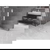 Mexen Velar L Sliding Shower Wall Walk-in 100 x 200 cm, transparent 8 mm, white - 871-100-003-03-20