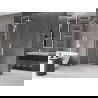 Mexen Velar L Sliding Shower Wall Walk-in 100 x 200 cm, transparent 8 mm, white - 871-100-003-03-20