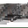 Mexen Velar L Shower Wall Sliding Walk-in 120 x 200 cm, Transparent 8 mm, Brushed Copper - 871-120-003-03-65