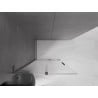 Mexen Velar L Sliding Shower Wall Walk-in 100 x 200 cm, Transparent 8 mm, Brushed Gun Gray - 871-100-003-03-66