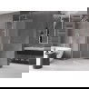 Mexen Velar L sliding shower wall Walk-in 110 x 200 cm, frost 8 mm, chrome - 871-110-003-33-01