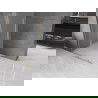 Mexen Velar L sliding shower wall Walk-in 110 x 200 cm, frost 8 mm, brushed gold - 871-110-003-33-55