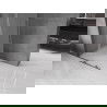 Mexen Velar L sliding shower wall Walk-in 120 x 200 cm, frost 8 mm, brushed gun gray - 871-120-003-33-66