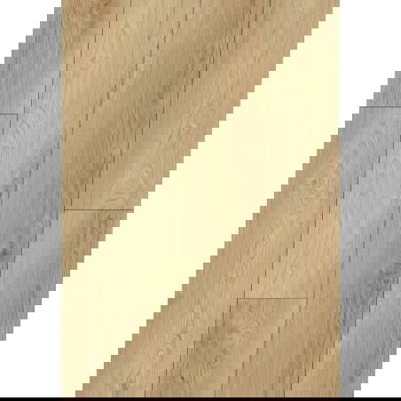 Mexen Anniston vinyl panel sample 1240 x 182 mm SPC 6.5 mm, IXPE underlay 1.5 mm, 4 V-Groove, Oak - F1038-S
