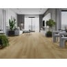 Mexen Anniston vinyl panel sample 1240 x 182 mm SPC 6.5 mm, IXPE underlay 1.5 mm, 4 V-Groove, Oak - F1038-S