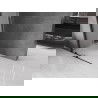 Mexen Velar L Sliding Shower Wall Walk-in 90 x 200 cm, Frosted 8 mm, Black - 871-090-003-33-70
