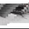 Mexen Velar L Sliding Shower Wall Walk-in 120 x 200 cm, Frosted 8 mm, Gun Metal - 871-120-003-33-95