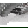 Mexen Velar L Sliding Shower Wall Walk-in 110 x 200 cm, Frosted 8 mm, Brushed Nickel - 871-110-003-33-97