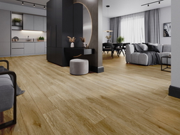 Mexen Manhattan SPC Vinyl Panel Sample 6.5 mm, IXPE Underlay 1.5 mm, 4 V-Groove, Oak - F1041-S