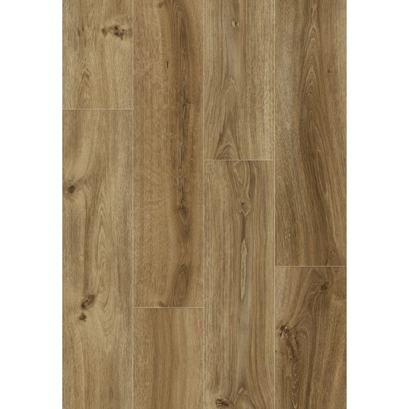 Mexen Amsterdam vinyl panel sample 1240 x 182 mm SPC 6.5 mm, IXPE underlay 1.5 mm, 4 V-Groove, Oak - F1042-S