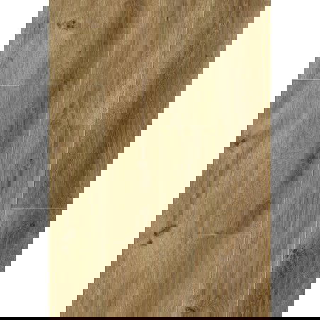 Mexen Amsterdam vinyl panel sample 1240 x 182 mm SPC 6.5 mm, IXPE underlay 1.5 mm, 4 V-Groove, Oak - F1042-S