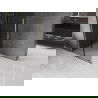 Mexen Velar L Walk-in Sliding Shower Wall 110 x 200 cm, Graphite 8 mm, Gold - 871-110-003-43-50