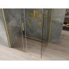 Mexen Omega sliding shower enclosure 110 x 80 cm, transparent, gold - 825-110-080-50-00