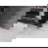 Mexen Velar L Walk-in Sliding Shower Wall 100 x 200 cm, 8 mm Graphite, Brushed Copper - 871-100-003-43-65