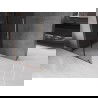Mexen Velar L sliding shower wall Walk-in 120 x 200 cm, graphite 8 mm, rose gold - 871-120-003-43-60
