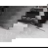 Mexen Velar L Sliding Walk-in Shower Wall 100 x 200 cm, Graphite 8 mm, Gun Metal - 871-100-003-43-95