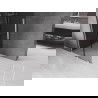Mexen Velar L Sliding Shower Wall Walk-in 120 x 200 cm, graphite 8 mm, brushed nickel - 871-120-003-43-97