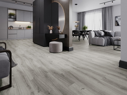 Mexen Harrison vinyl panel sample 1240 x 182 mm SPC 6.5 mm, IXPE underlay 1.5 mm, 4 V-Groove, Oak - F1044-S
