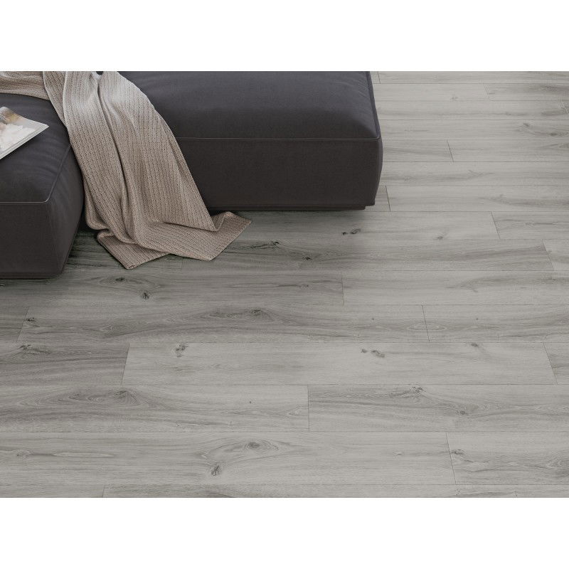 Mexen Harrison SPC vinyl panel sample 6.5 mm, IXPE underlay 1.5 mm, 4 V-Groove, Oak - F1044-S