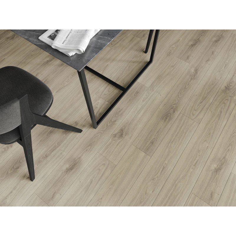 Mexen Madison sample vinyl panels 1240 x 182 mm SPC 6.5 mm, IXPE underlay 1.5 mm, 4 V-Groove, Oak - F1045-S