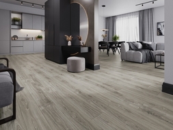 Mexen Silver Creek sample of vinyl panels 1240 x 182 mm SPC 6.5 mm, IXPE underlay 1.5 mm, 4 V-Groove, Oak - F1047-S