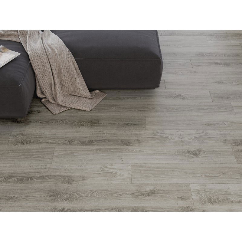 Mexen Silver Creek sample of vinyl panels 1240 x 182 mm SPC 6.5 mm, IXPE underlay 1.5 mm, 4 V-Groove, Oak - F1047-S