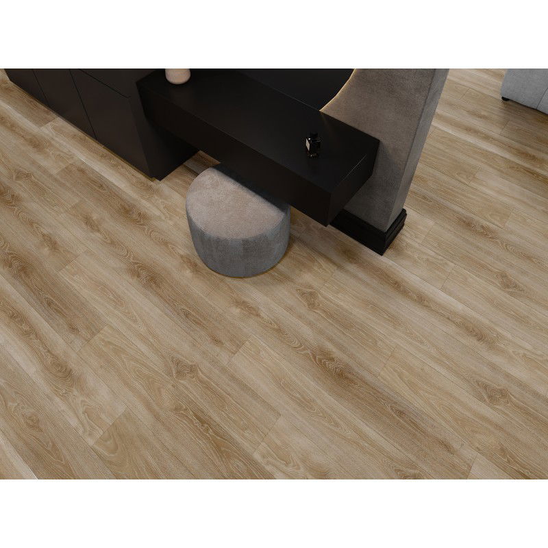 Mexen San Marcos sample of vinyl panels 1240 x 182 mm SPC 6.5 mm, IXPE underlay 1.5 mm, 4 V-Groove, Oak - F1048-S