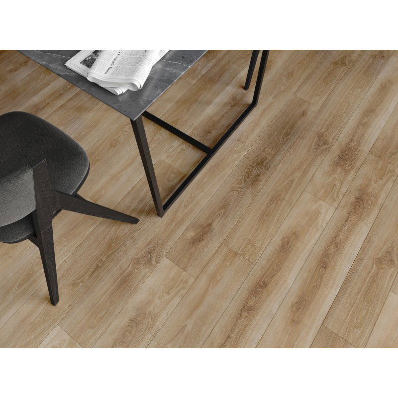 Mexen San Marcos Sample of SPC vinyl panels 6.5 mm, IXPE underlay 1.5 mm, 4 V-Groove, Oak - F1048-S