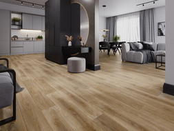 Mexen San Marcos Sample of SPC vinyl panels 6.5 mm, IXPE underlay 1.5 mm, 4 V-Groove, Oak - F1048-S