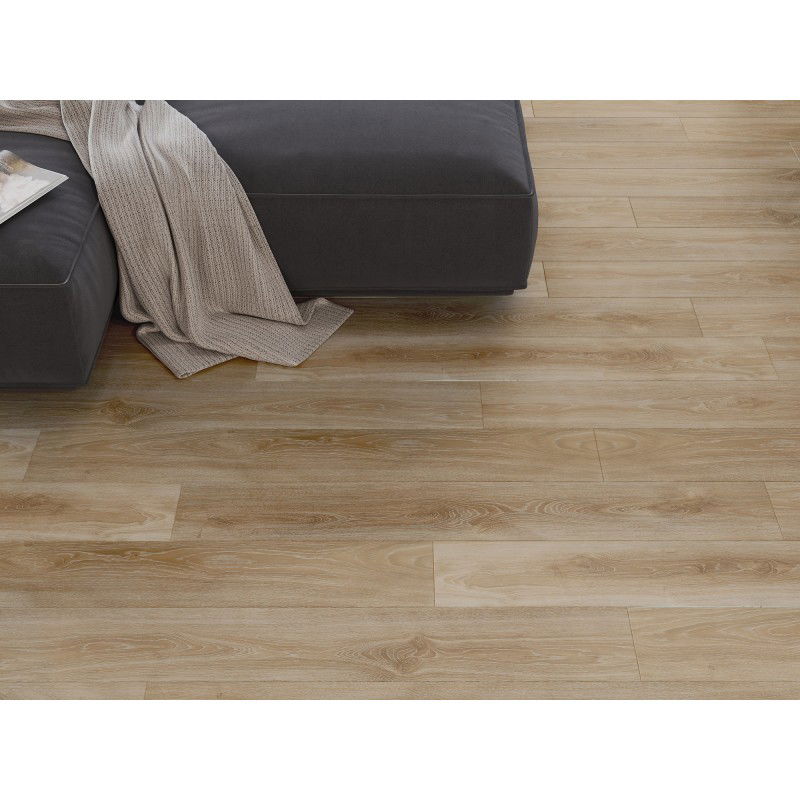 Mexen San Marcos Sample of SPC vinyl panels 6.5 mm, IXPE underlay 1.5 mm, 4 V-Groove, Oak - F1048-S