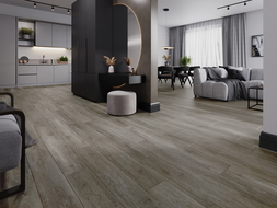 Mexen Sherwood vinyl panel sample 1240 x 182 mm SPC 6.5 mm, IXPE underlayment 1.5 mm, 4 V-Joint, Oak - F1051-S