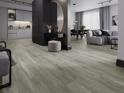 Mexen Riverdale vinyl sample panels 1240 x 182 mm SPC 6.5 mm, IXPE backing 1.5 mm, 4-sided V-Groove, Oak - F1052-S
