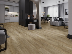 Mexen Clermont sample of vinyl panels 1240 x 182 mm SPC 6.5 mm, IXPE underlay 1.5 mm, 4 V-Groove, Oak - F1053-S