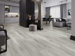 Mexen Boone vinyl panel sample 1240 x 182 mm SPC 6.5 mm, IXPE underlay 1.5 mm, 4 V-Groove, Oak - F1054-S