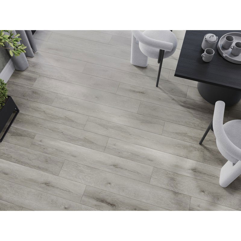 Mexen Boone sample of vinyl panels 1240 x 182 mm SPC 6.5 mm, IXPE underlay 1.5 mm, 4 V-groove, Oak - F1054-S