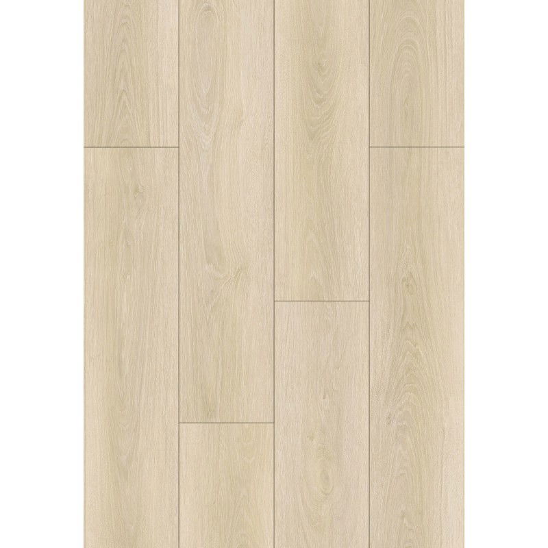 Mexen Charlotte vinyl panel sample 1240 x 182 mm SPC 6.5 mm, IXPE underlay 1.5 mm, 4 V-Groove, Oak - F1055-S