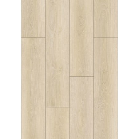 Mexen Charlotte vinyl panel sample 1240 x 182 mm SPC 6.5 mm, IXPE underlay 1.5 mm, 4 V-Groove, Oak - F1055-S