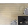 Mexen Charlotte vinyl panel sample 1240 x 182 mm SPC 6.5 mm, IXPE underlay 1.5 mm, 4 V-Groove, Oak - F1055-S