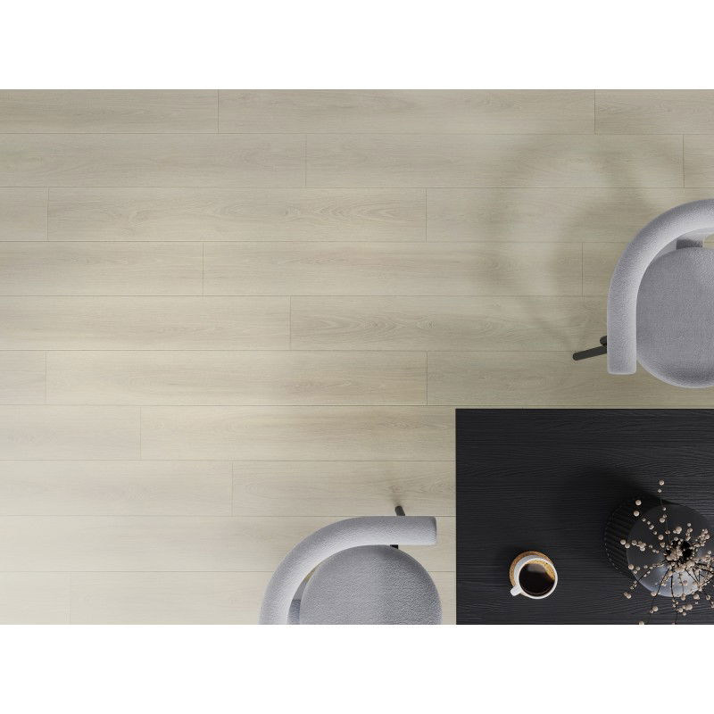 Mexen Concord SPC vinyl panel sample 6.5 mm, IXPE underlay 1.5 mm, 4 V-Groove, Oak - F1056-S