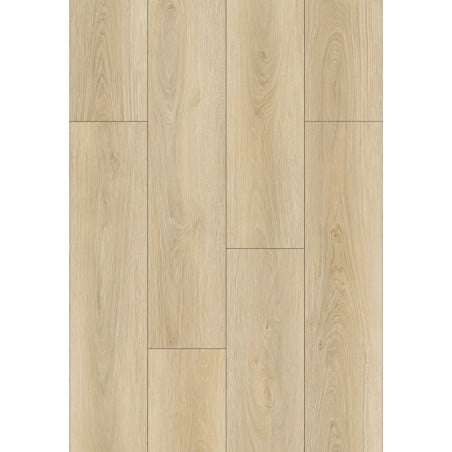 Mexen Kinston vinyl panel sample 1240 x 182 mm SPC 6.5 mm, IXPE underlay 1.5 mm, 4 V-Groove, Oak - F1057-S
