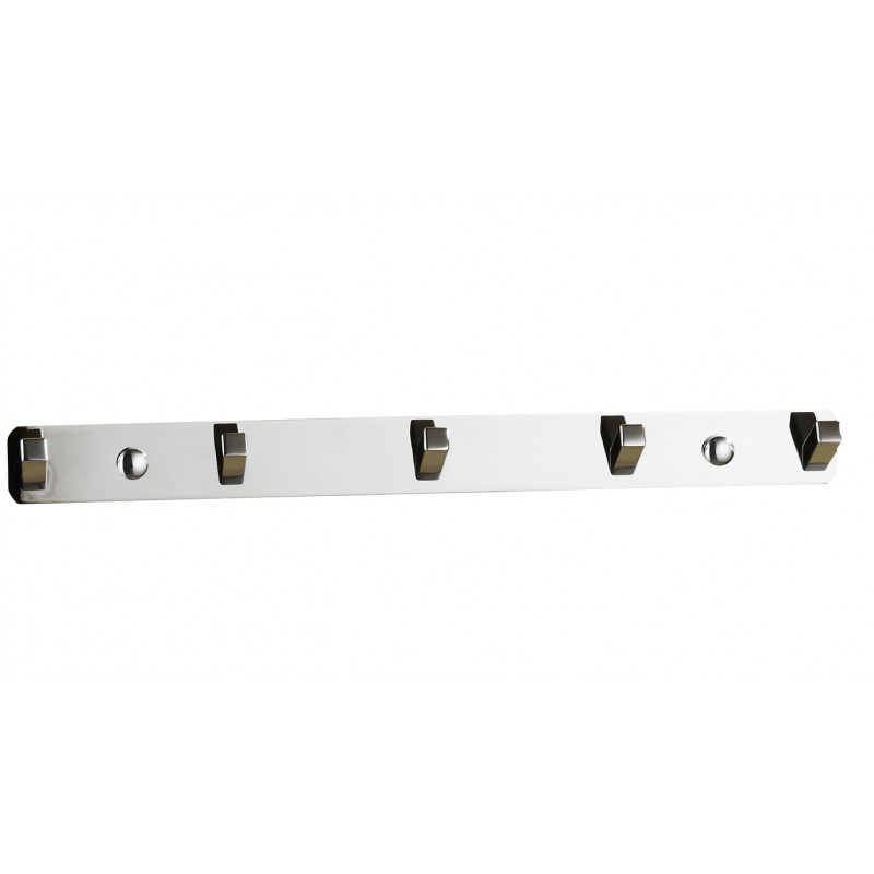 Mexen towel rack with five handles, Chrome - 709175-00