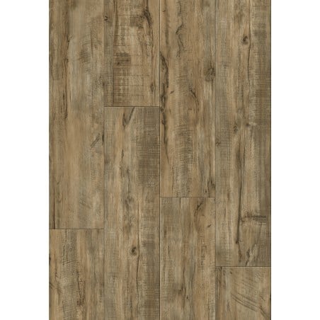 Mexen El Paso vinyl panel sample 1240 x 182 mm SPC 6.5 mm, IXPE underlay 1.5 mm, 4-sided V-Groove, Walnut - F1069-S