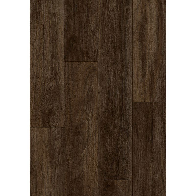 Mexen Albuquerque sample of SPC vinyl panels 6.5 mm, IXPE underlay 1.5 mm, 4 V-groove, Walnut - F1072-S