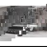 Mexen Velar L Duo sliding shower enclosure 80 x 80 cm, transparent, chrome - 871-080-080-02-03-01