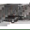 Mexen Velar L Duo sliding shower cabin 80 x 80 cm, transparent, rose gold - 871-080-080-02-03-60