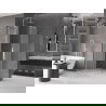 Mexen Velar L Duo sliding shower cabin 80 x 80 cm, frosted, chrome - 871-080-080-02-33-01
