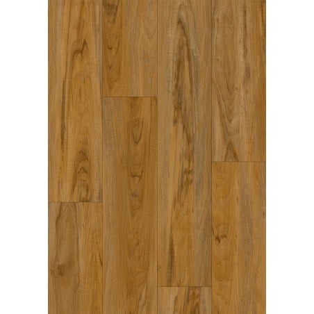 Mexen Norfolk vinyl panel sample 1240 x 182 mm SPC 6.5 mm, IXPE underlayment 1.5 mm, 4-sided V-Groove, Teak - F1093-S
