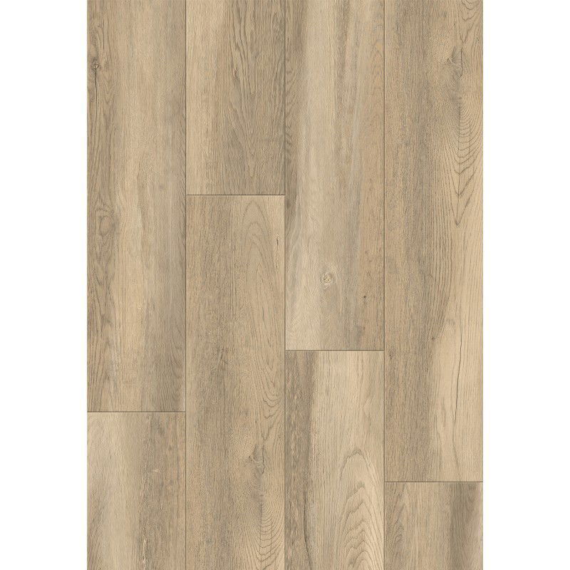 Mexen Modesto  SPC 6.5 mm Vinyl Panel Sample, IXPE Underlay 1.5 mm, 4 V-Groove, Oak - F1103-S